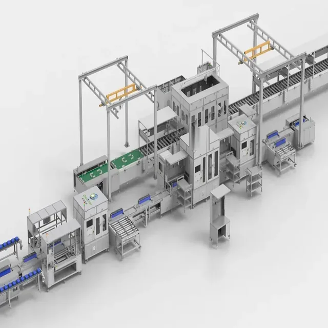 BLP-P8S module and pack assembly line, 4–8 PPM tier